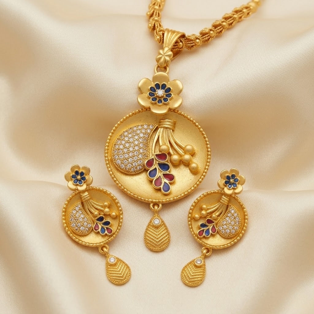 Infinite Circle Pendant Set