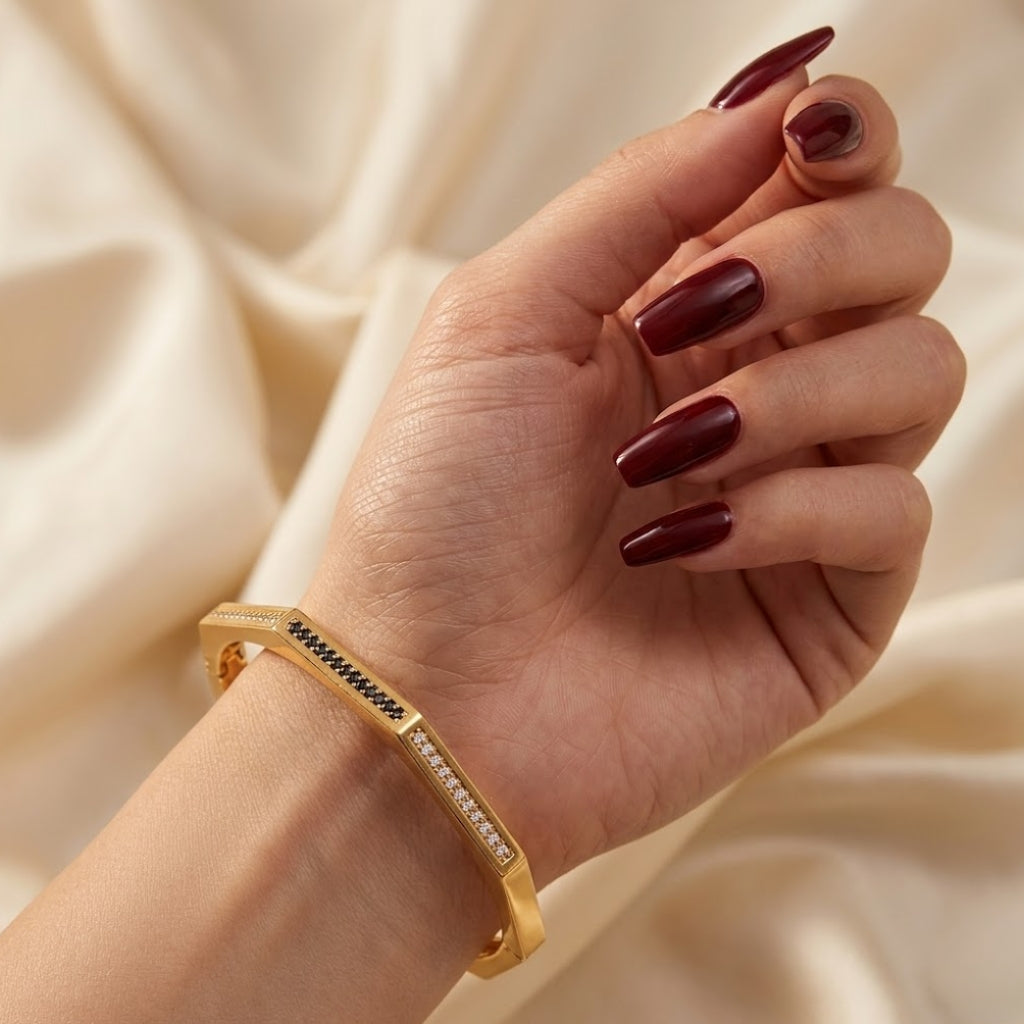 Hexagonal Signature Bracelet