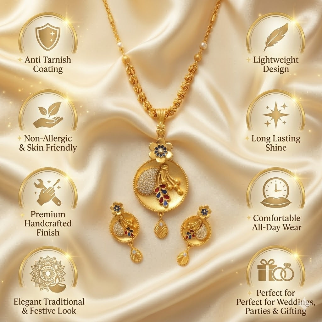 Infinite Circle Pendant Set