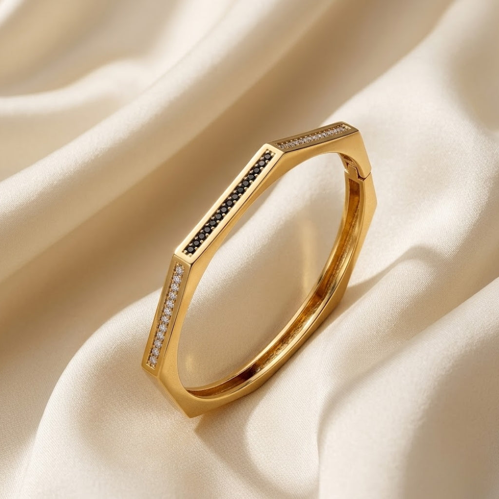 Hexagonal Signature Bracelet