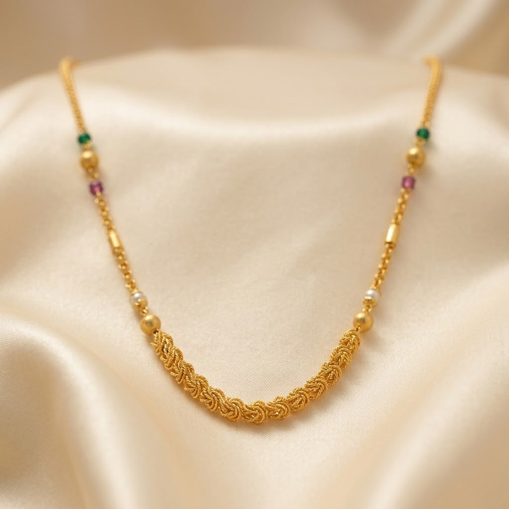 Temple Heritage Beaded Necklace