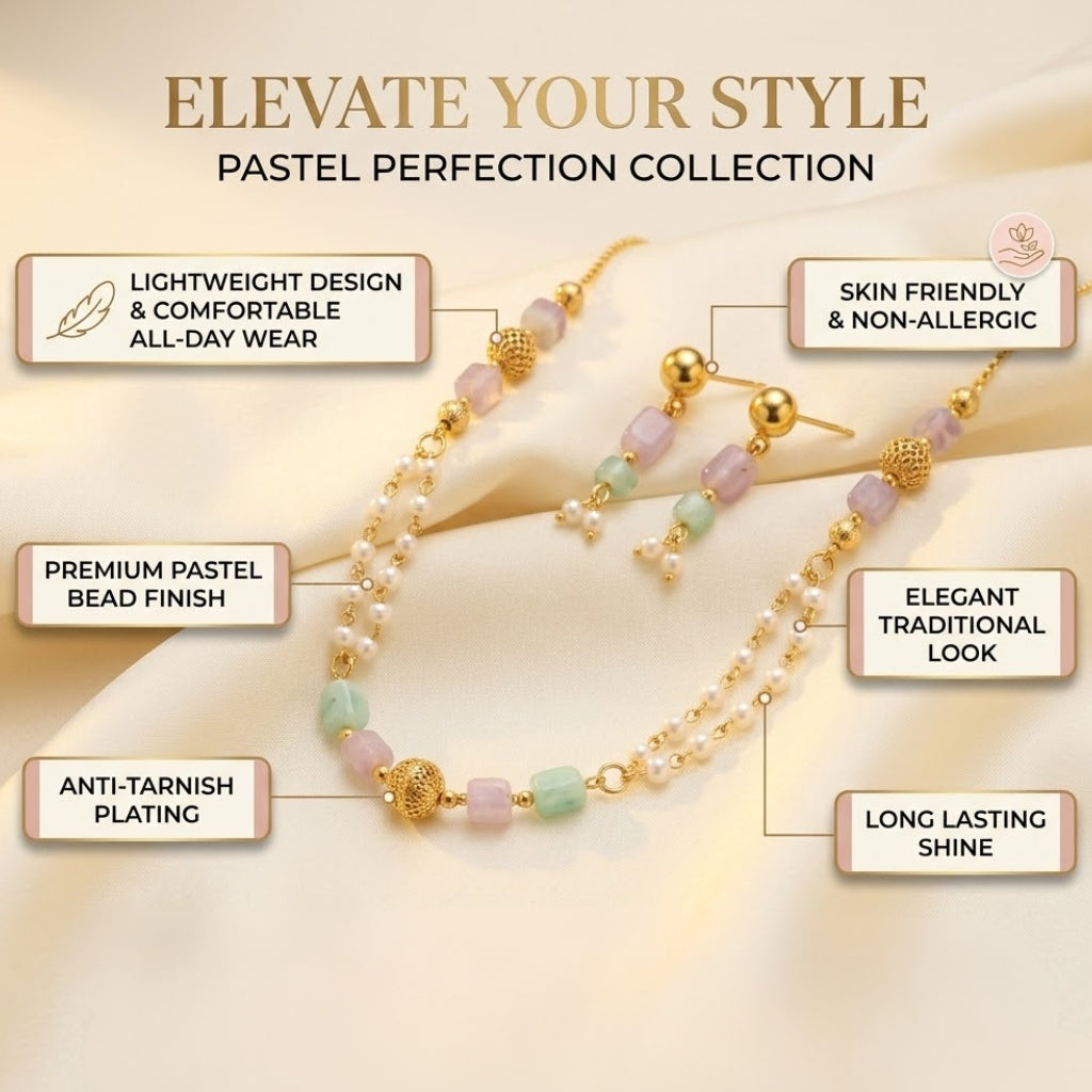Pearl Glow Necklace Set
