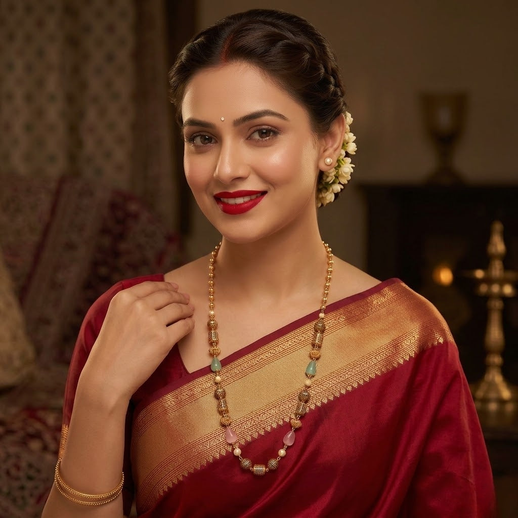 Temple Grace Pearl Necklace
