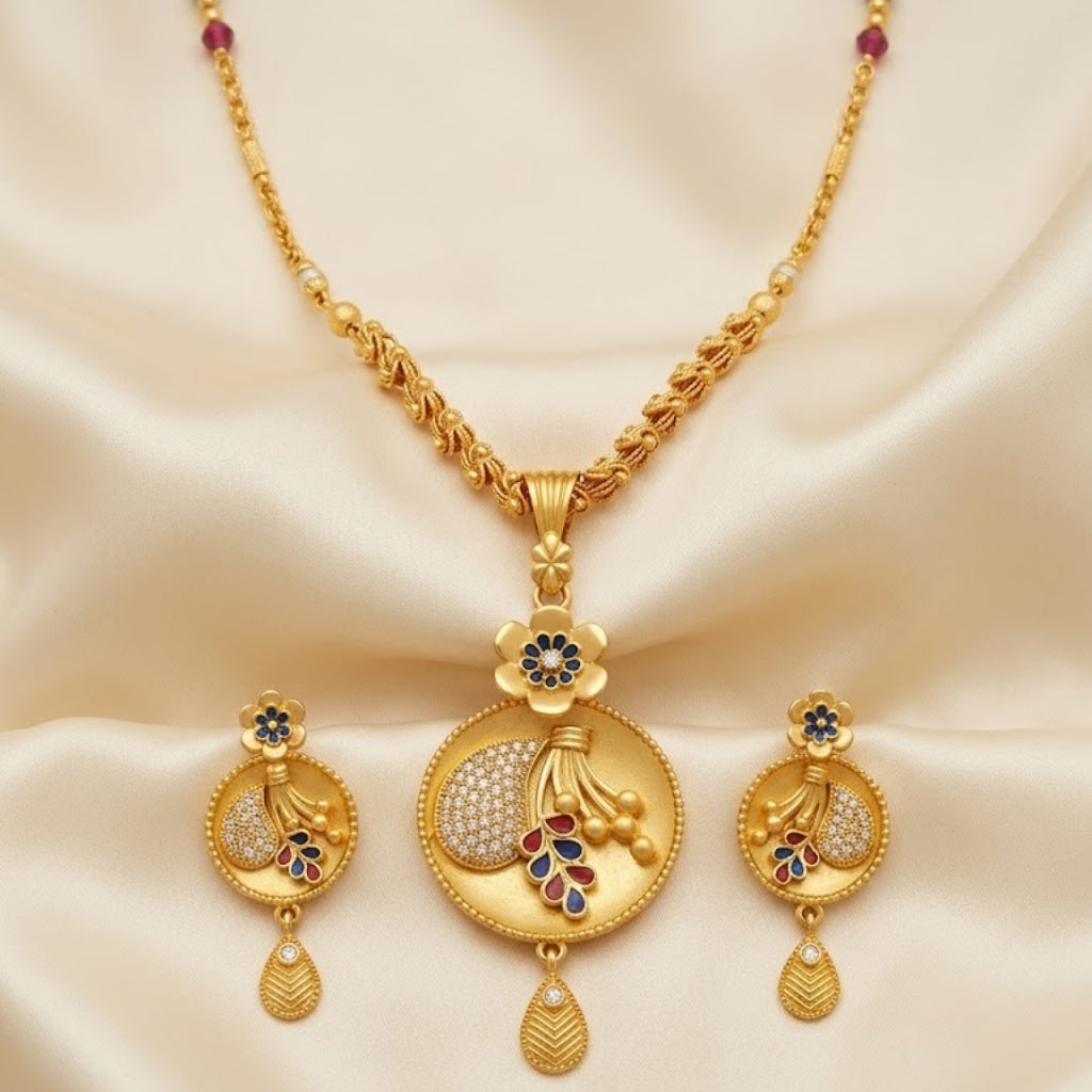 Infinite Circle Pendant Set